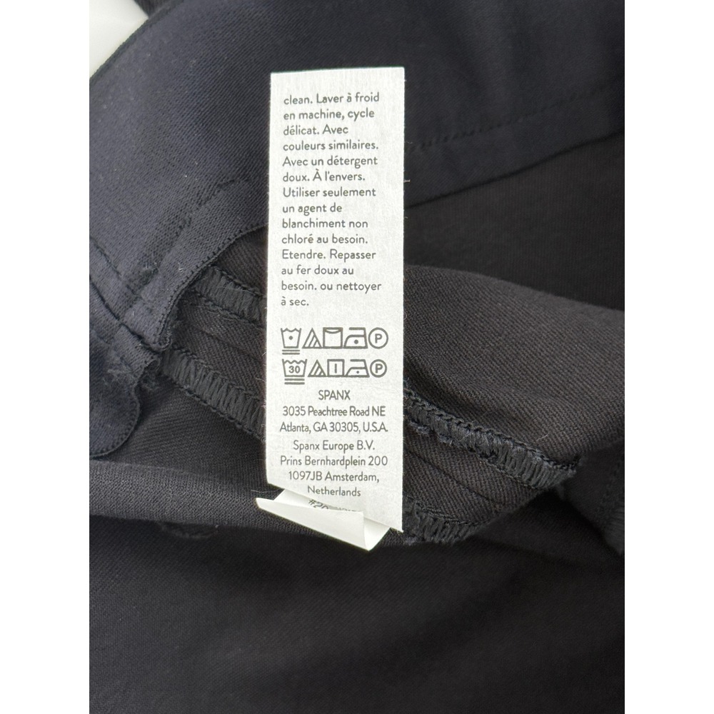 Spanx Polished Kick Flare Pants Classic Black 20367R Womens Large NWT - Picture 8 of 13